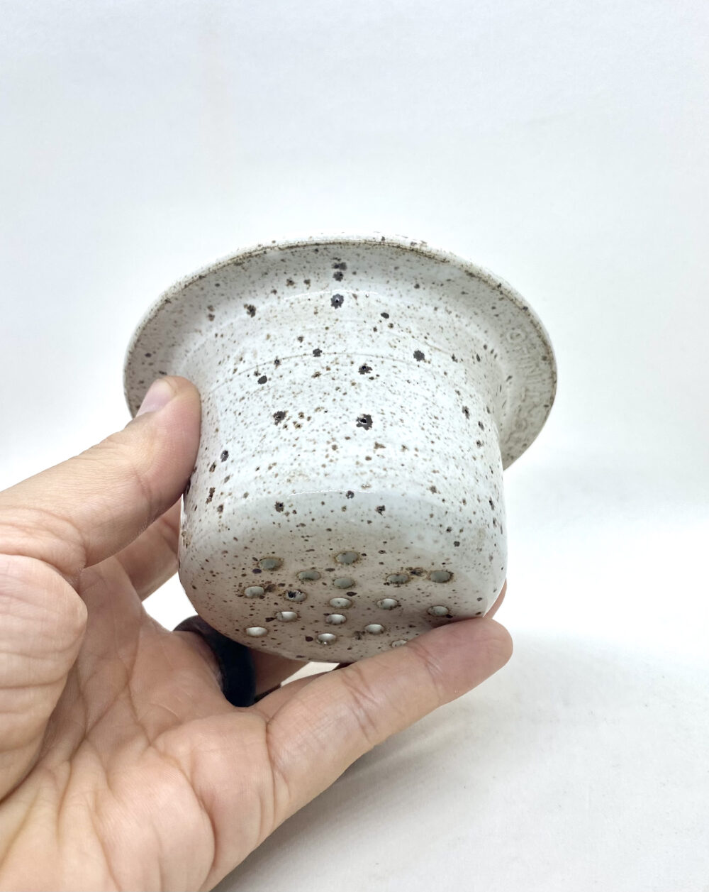 Infusor para Chá Dálmata Branco