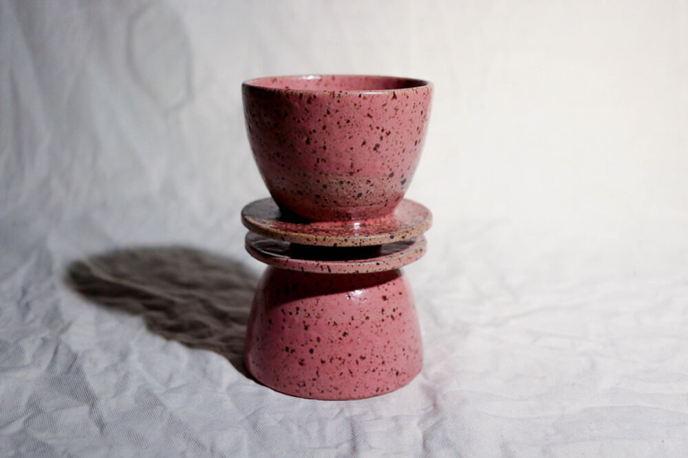 Coador para café Dálmata Rosa