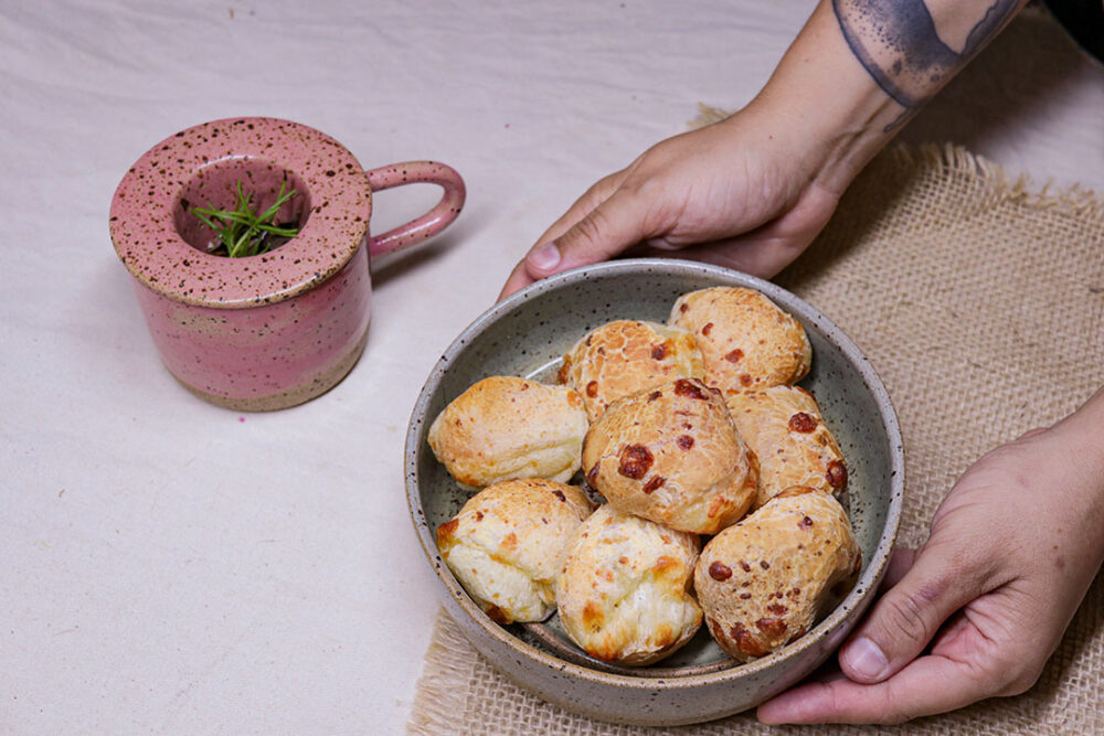 Infusor para Chá Dálmata Rosa