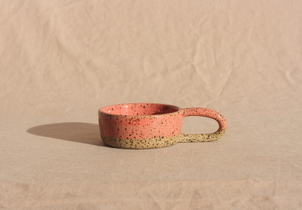 Míni xícara * expresso* Dálmata Rosa