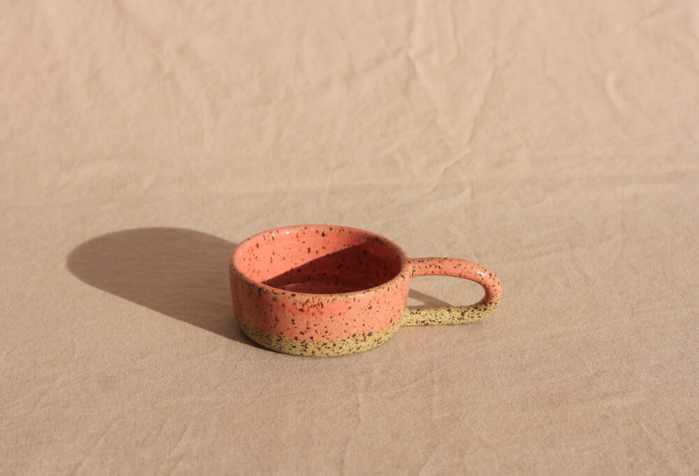 Míni xícara * expresso* Dálmata Rosa