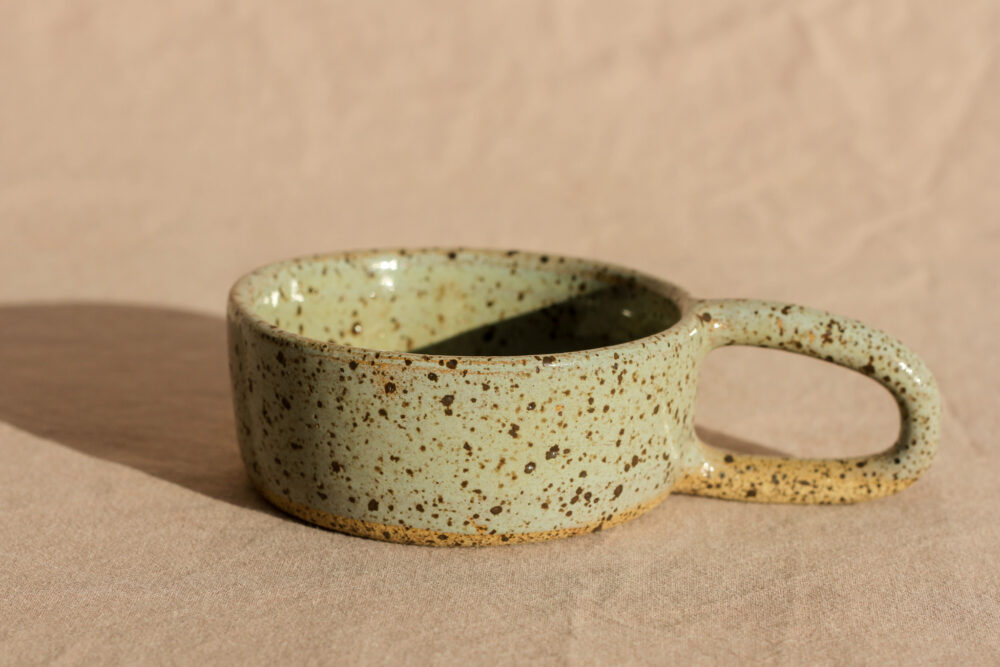 Míni xícara * expresso* Dálmata Verde