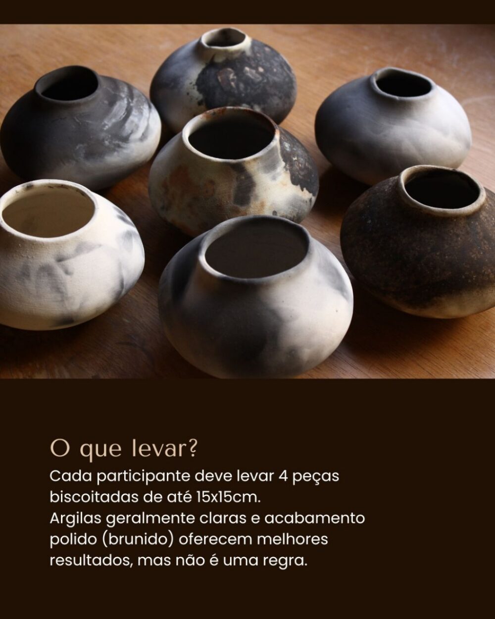 Oficina de queima expressiva com Amanda Magrini | 31/08 | Turma 02