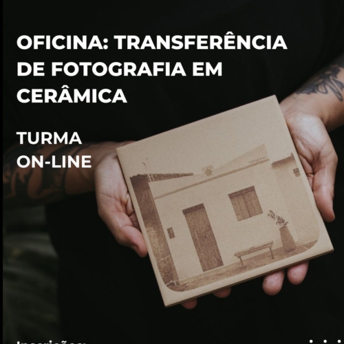 TURMA ON-LINE | Transferência de fotografia para cerâmica | Dia 06/08/26